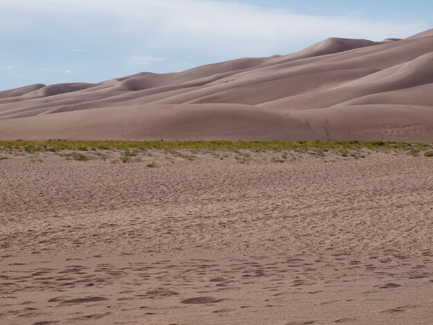 Antes del atardecer en el Parque Nacional Great Sand Dunes, Colorado.