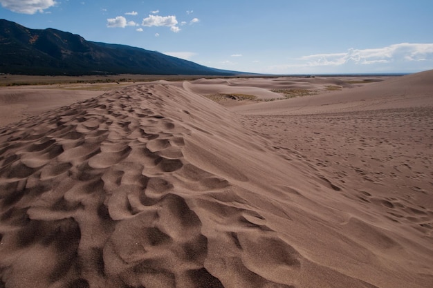 Antes del atardecer en el Parque Nacional Great Sand Dunes, Colorado.