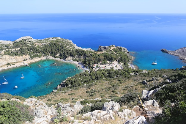 Anthony Quinn Bay e Ladiko Bay, Rodes, Grécia