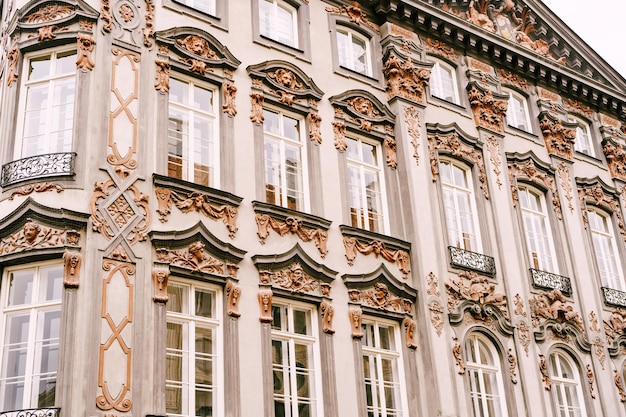 Foto antiga bela residência na odeonsplatz munich