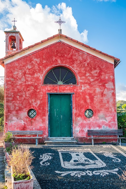 Antiga capela em Portofino