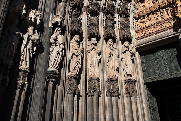 Antiga catedral de colônia na alemanha