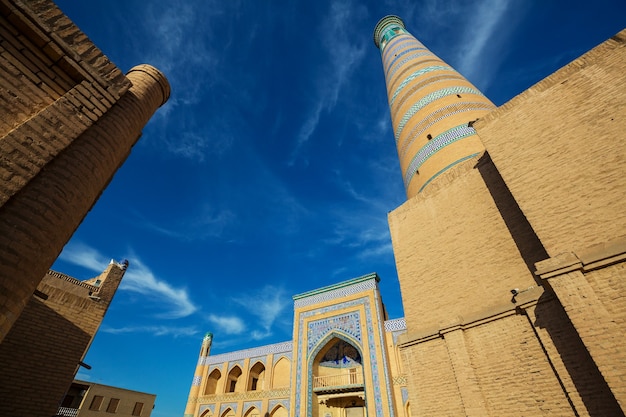 Antiga cidade de Khiva, Uzbequistão.