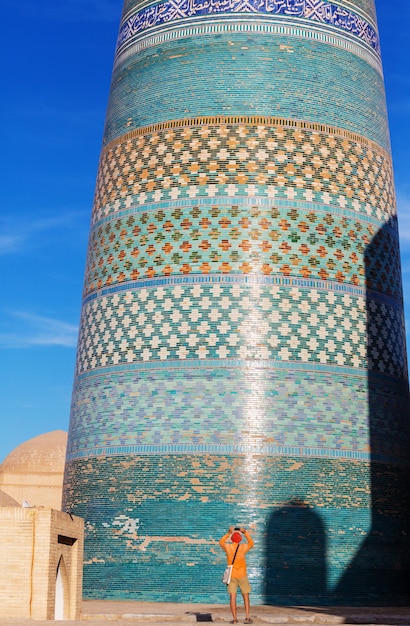 Antiga cidade de Khiva, Uzbequistão.