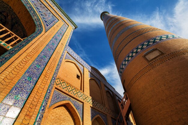 Antiga cidade de Khiva, Uzbequistão.