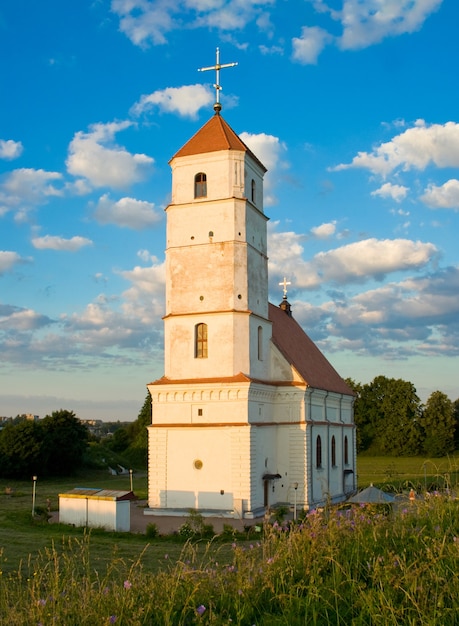 Antiga igreja famosa na Bielo-Rússia (Zaslaue)