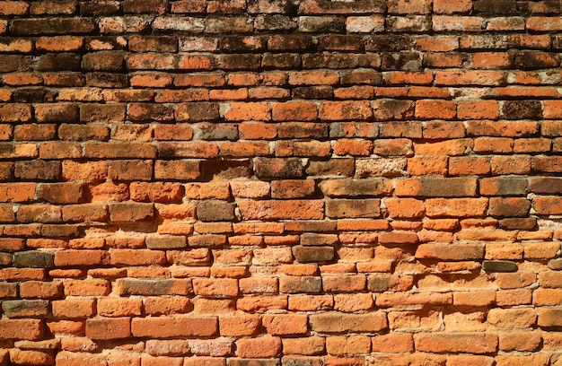 Antiga muralha exterior do Templo Wat Phra Si Sanphet no Parque Histórico de Ayutthaya Tailândia