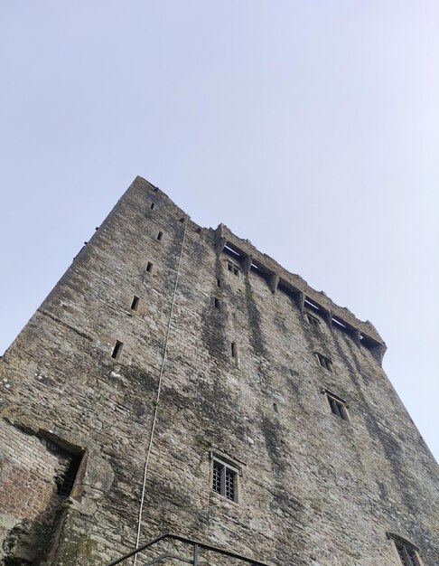 Antiga torre do castelo celta Castelo de Blarney na Irlanda antiga fortaleza celta