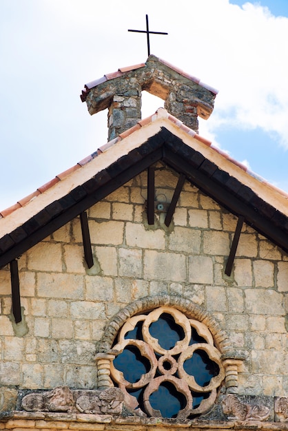 Antiga vila Altos de Chavon - cidade colonial reconstruída na República Dominicana. Casa de Campo, La Romana.