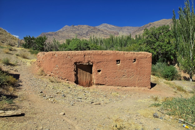 Antiga vila de Abyaneh no Irã