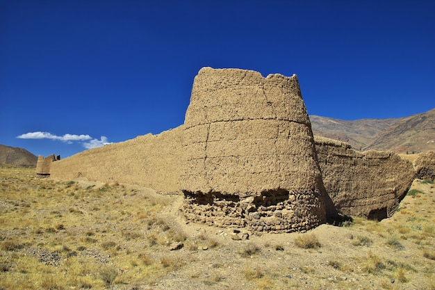 Antiga vila de Abyaneh no Irã