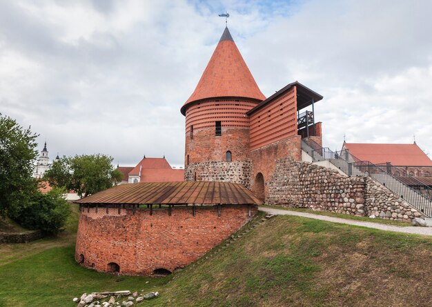 Antigo castelo medieval em Kaunas