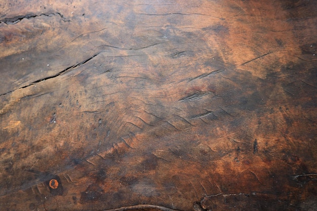 Antigo fundo de madeira texturizado escuro, A superfície da velha textura de madeira marrom, vista superior marrom