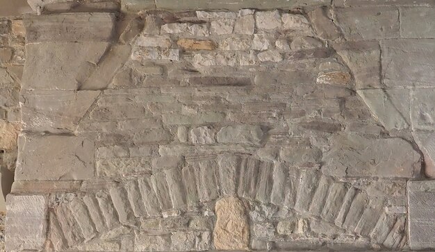 Antigo fundo de parede de pedra marrom