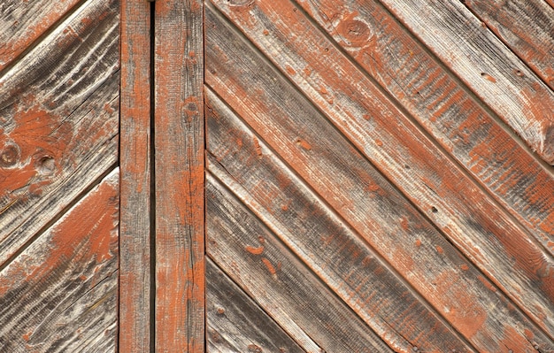 Antigo fundo texturizado de madeira Fundo de madeira de velhas tábuas pintadas