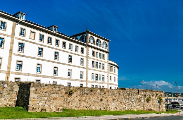 Antigo hospital militar em A Coruña Espanha