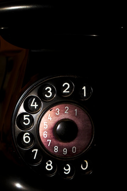 Antigo Telefone Retrô Antigo Dispositivo De Comunicação Foto