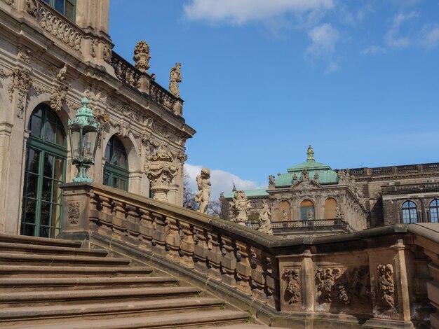 Foto la antigua ciudad de dresde en alemania