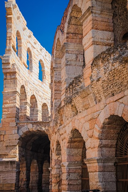 La antigua ciudad italiana de Verona el centro histórico de la ciudad