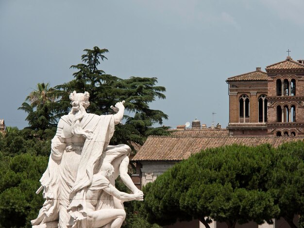 Foto la antigua ciudad de roma