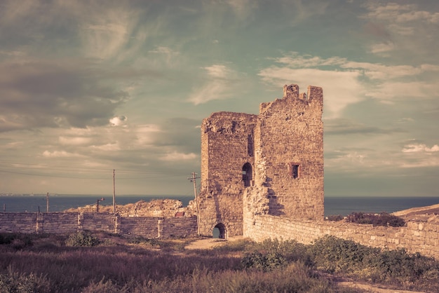 Antigua fortaleza genovesa en Crimea