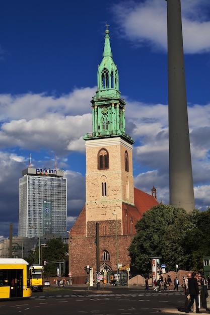 La antigua iglesia, Berlín, Alemania