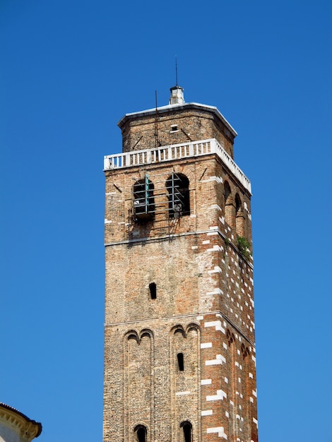 La antigua iglesia, Venecia, Italia.