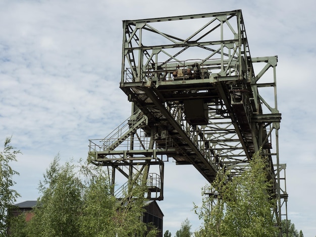 Foto antigua industria en alemania