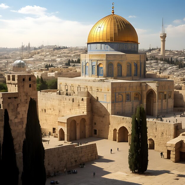 La antigua Jerusalén AI