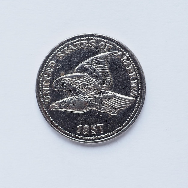 Antigua moneda de 1 céntimo estadounidense