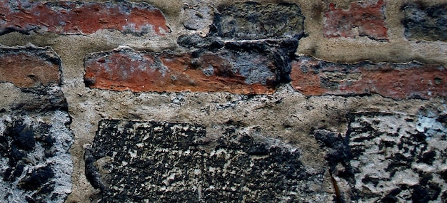 antigua pared de ladrillo con textura