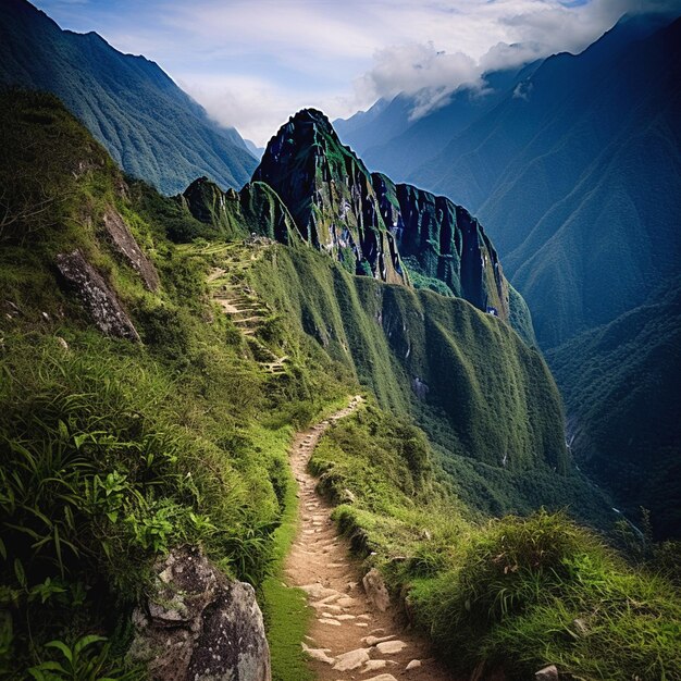 antigua ruina inca de machu picchu