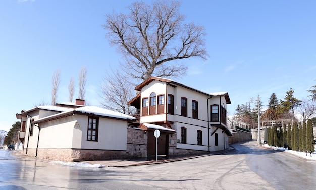 Antigua villa histórica Meram Konya Turquía