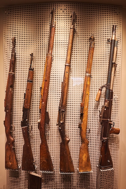 Antiguas armas de fuego de la alemania nazi durante la segunda guerra  mundial | Foto Premium