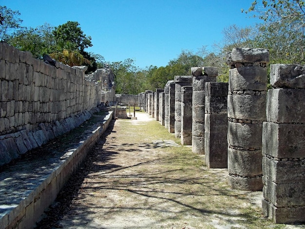 Las antiguas ruinas mayas de Chichén Itzá Yucatán México