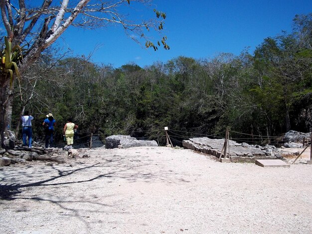 Las antiguas ruinas mayas de Chichén Itzá Yucatán México