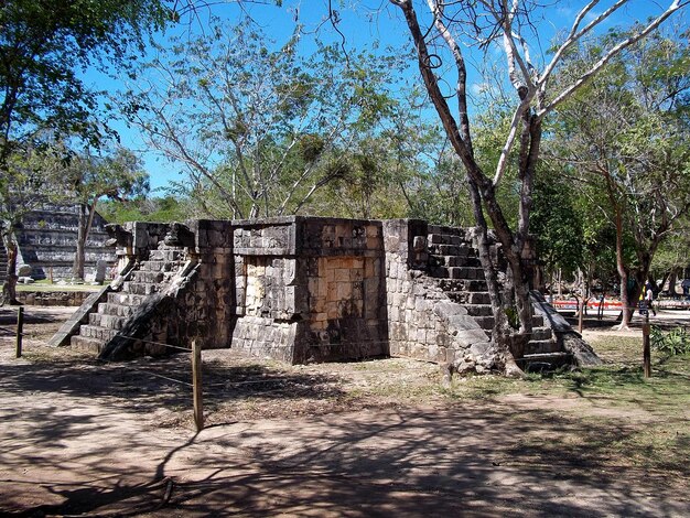 Las antiguas ruinas mayas de Chichén Itzá Yucatán México