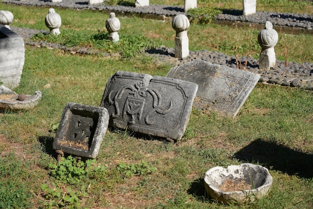 El antiguo cementerio en Bursa Turkiye