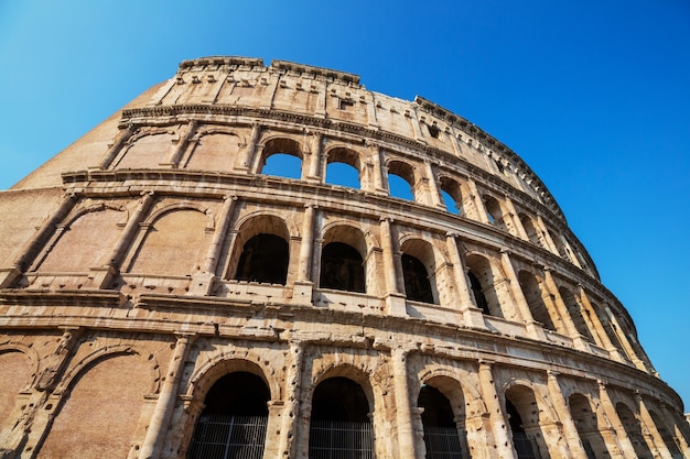 El antiguo Coliseo de Roma