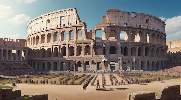 El antiguo Coliseo romano