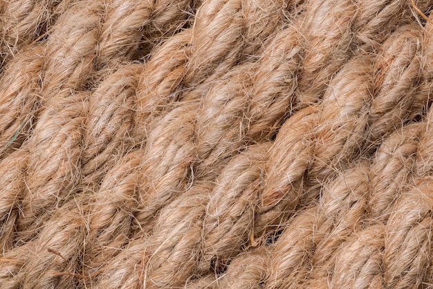 Antiguo fondo de macro de cuerda beige