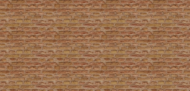 Antiguo fondo de pared telón de fondo de bloque estilo retro Grunge brick papel tapiz de pared ilustración en 3D