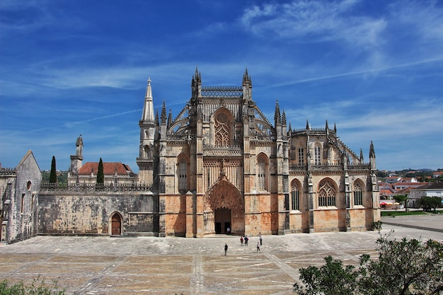 Antiguo monasterio dominicano en Batalha Portugal