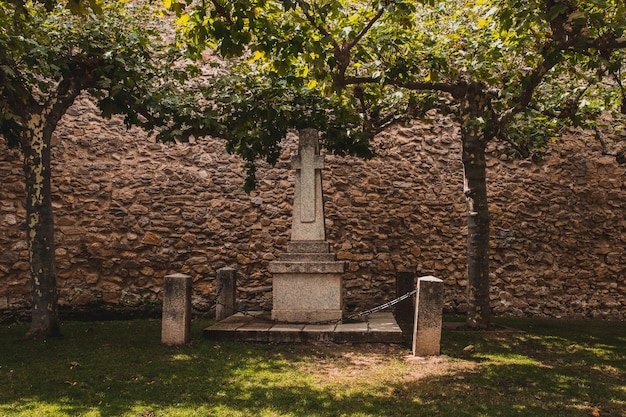 Antiguo monumento religioso Sierra de Madrid Buitrago del Lozoya España