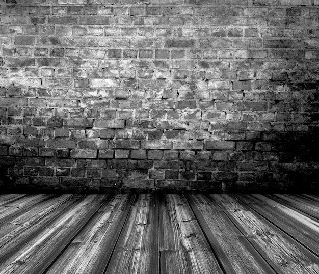 Antiguo piso de madera interior grunge