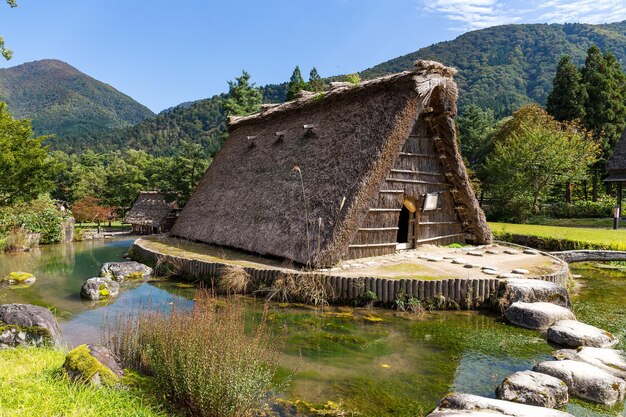 Antiguo pueblo japonés