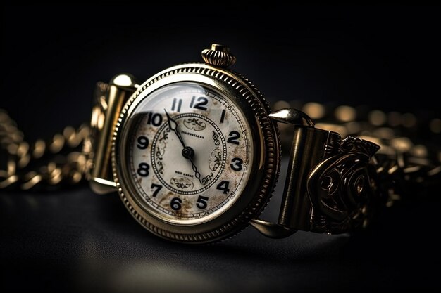 Foto antiguo reloj vintage