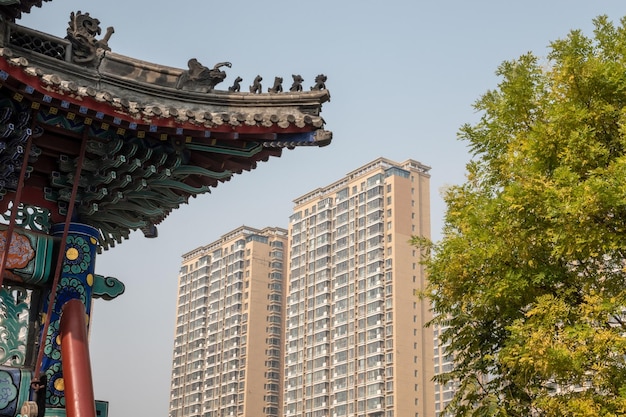 Antiguo templo confuciano en Dongmen Li Tianjin