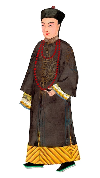 El antiguo traje de la corte png la ilustración de la ropa del emperador chino