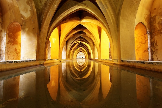 Antiguos baños árabes en Sevilla